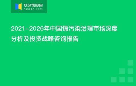 2021-2026年中國鎘污染治理市場(chǎng)深度分析及投資戰(zhàn)略咨詢報(bào)告